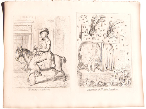 gillray Exaltation of the Pharoah's Daughters


Georgy a Cockhorse